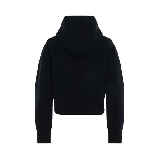 S Sponge Hoodie in Black