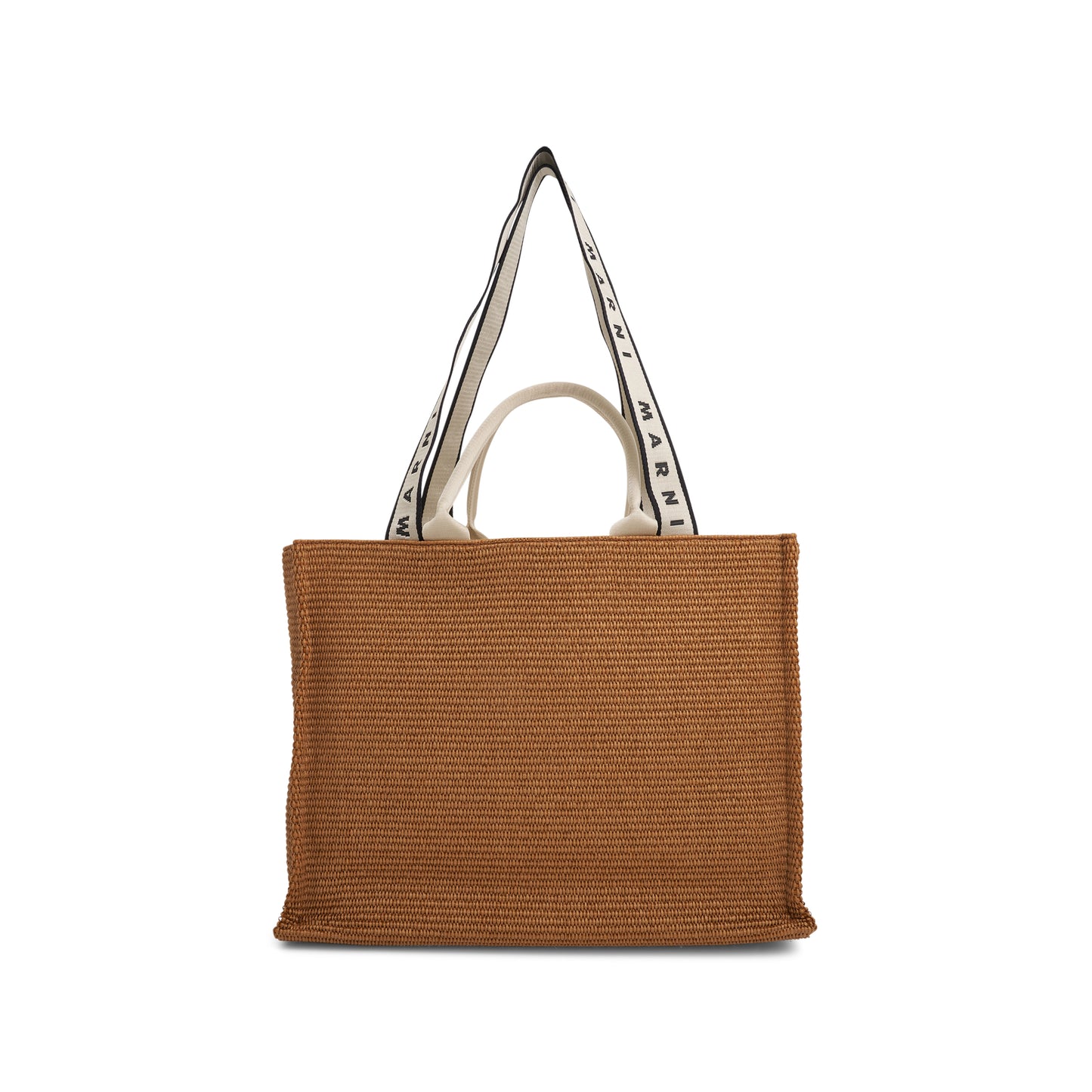 East West Tote Bag in Raw Sienna/Natural