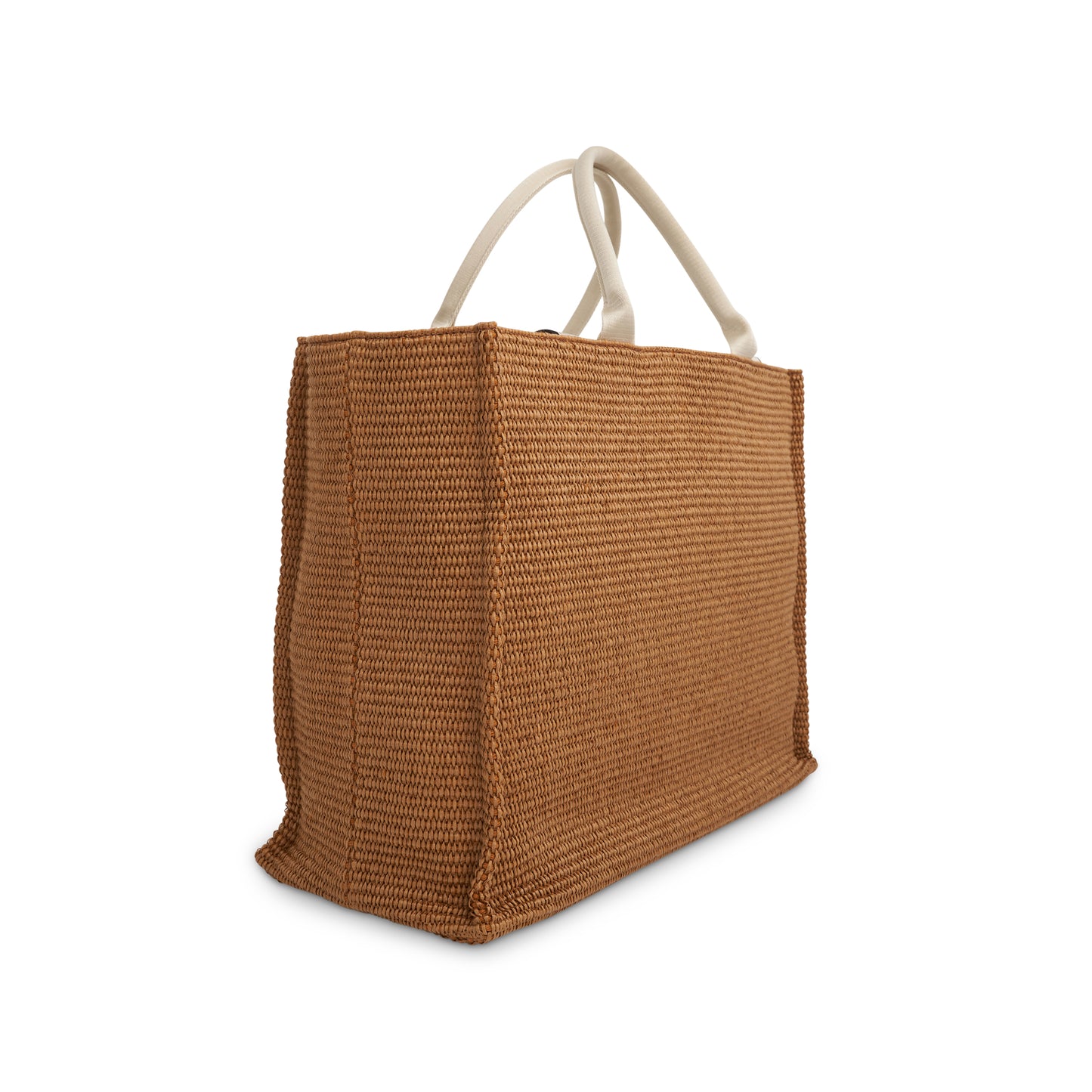 East West Tote Bag in Raw Sienna/Natural