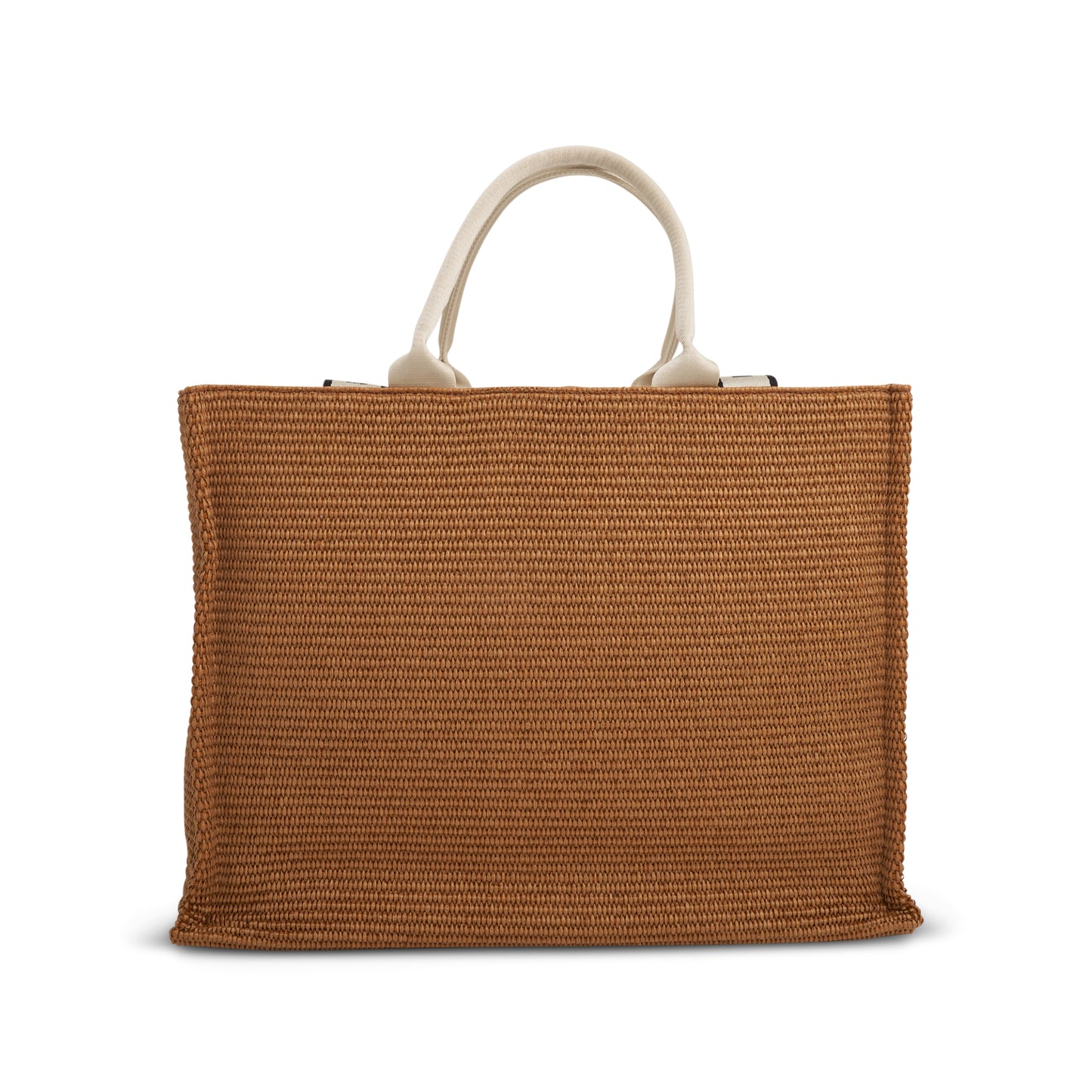 East West Tote Bag in Raw Sienna/Natural