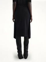 Buttoned Skirt in Black