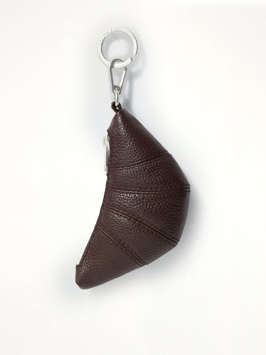 Mini Croissant Keyring in Tiramisu