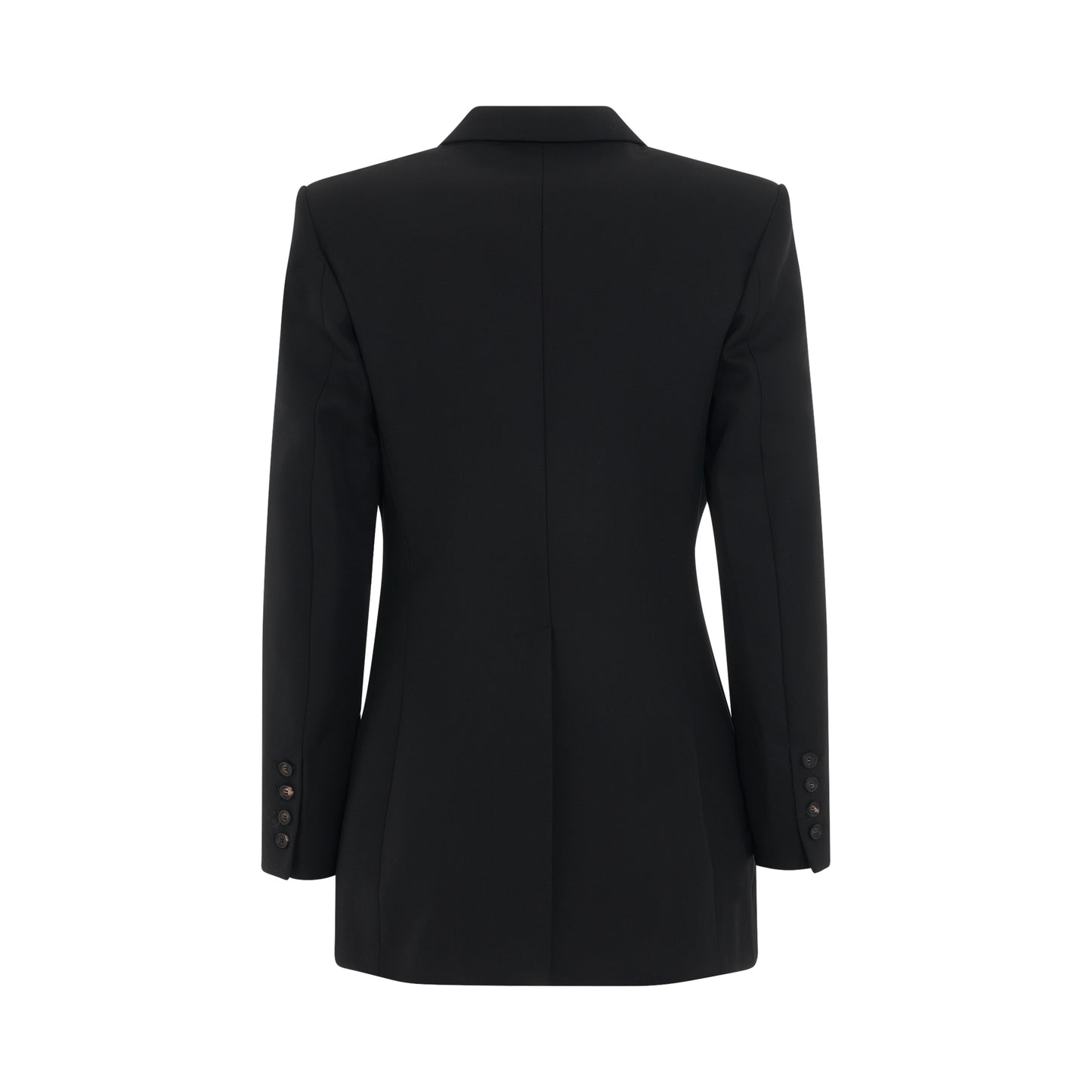 Egonic Double Breasted Jacket in Black