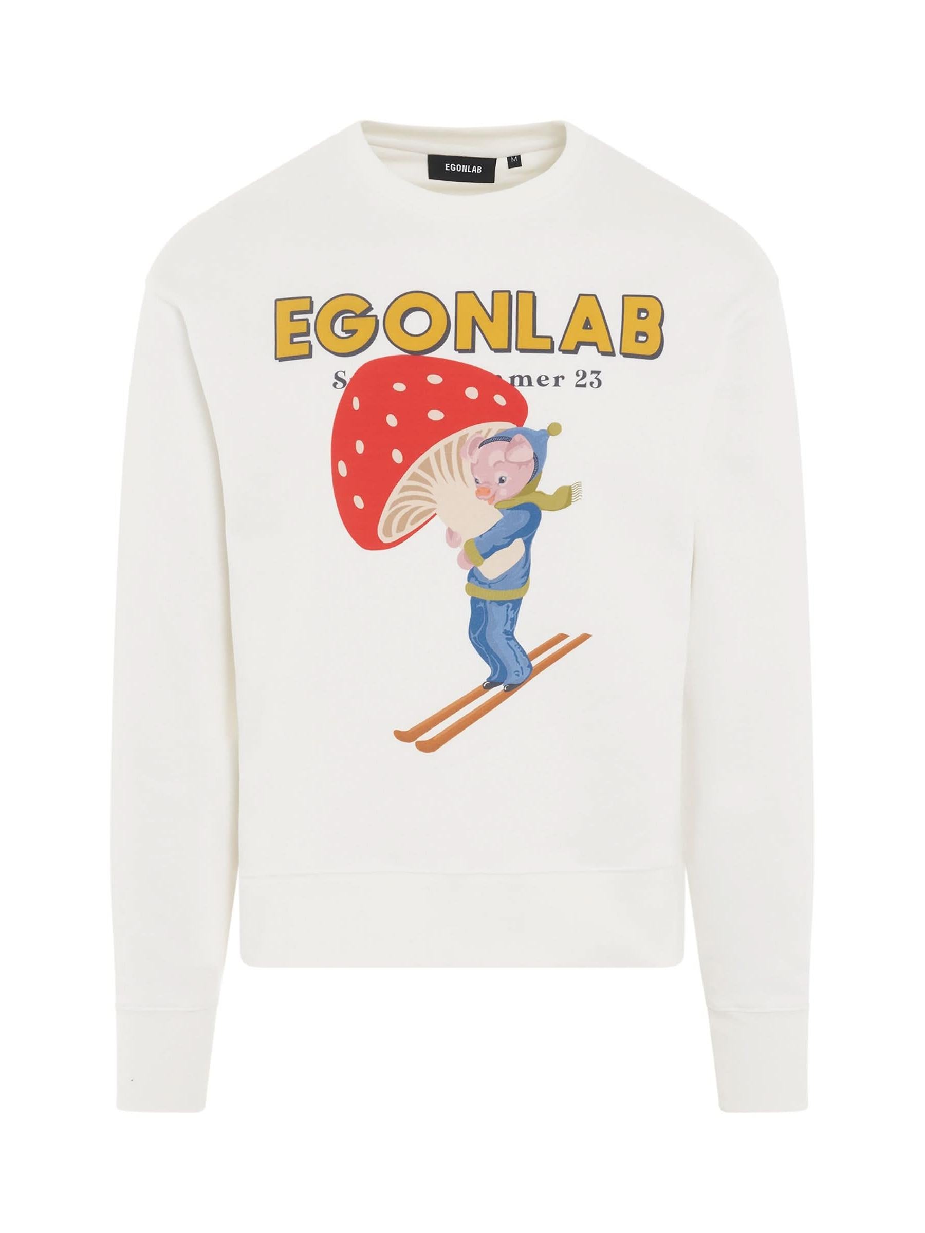 Piggy Print Sweatshirt