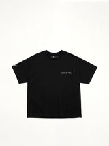 J Carnival II World Tour Flock Printing T-Shirt in Black