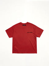 J Carnival II World Tour Flock Printing T-Shirt in Red