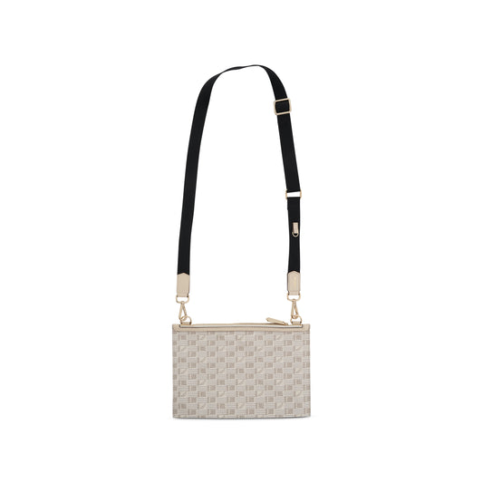 Saint Multiple Pouch Crossbody PM in Milk