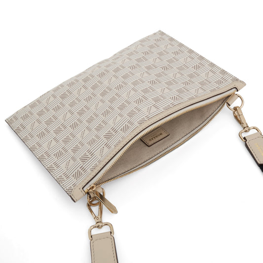 Saint Multiple Pouch Crossbody PM in Milk