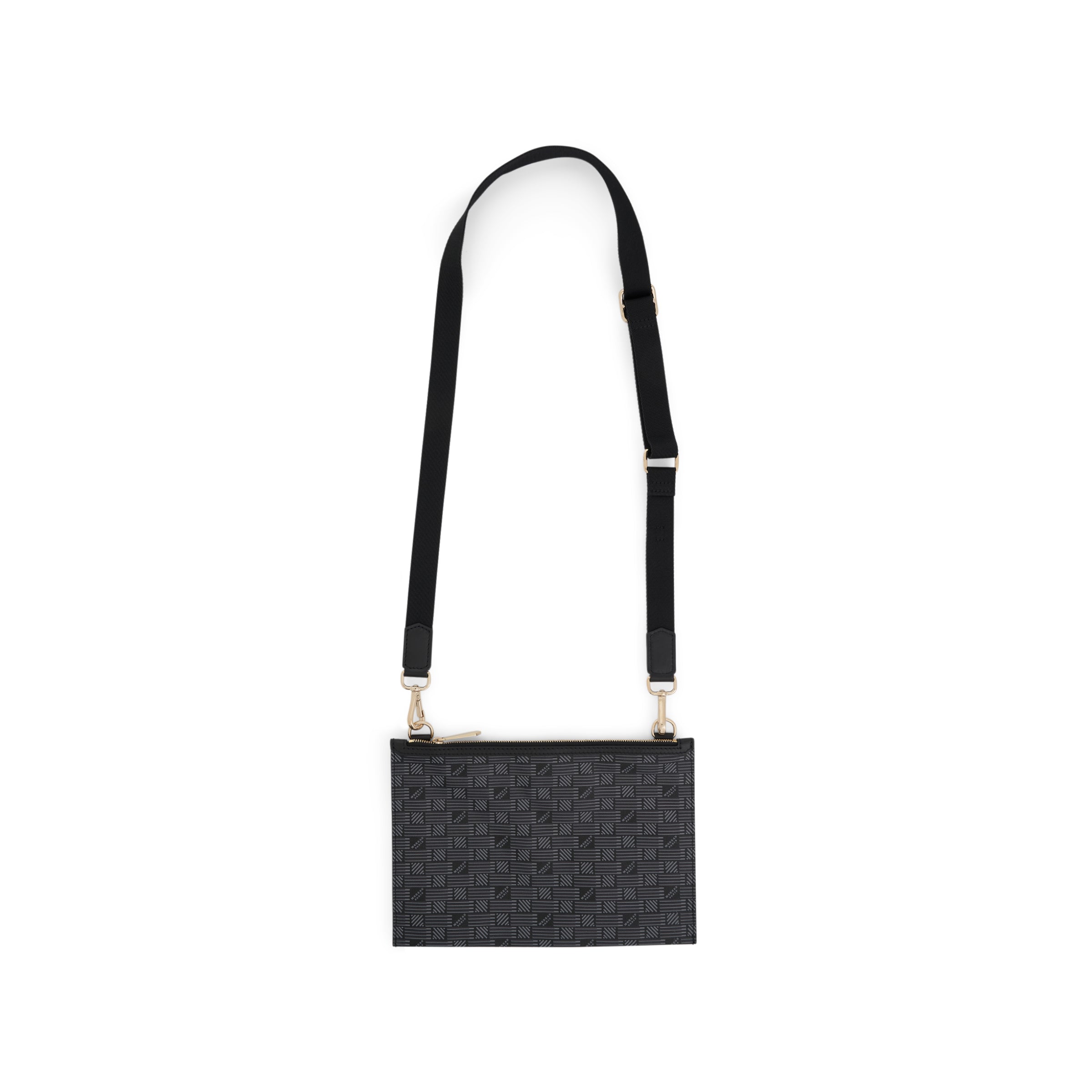 Saint Multiple Pouch Crossbody PM in Black