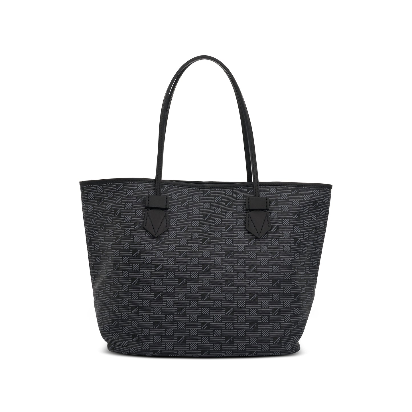 Saint Tropez Tote MM in Black/Milk