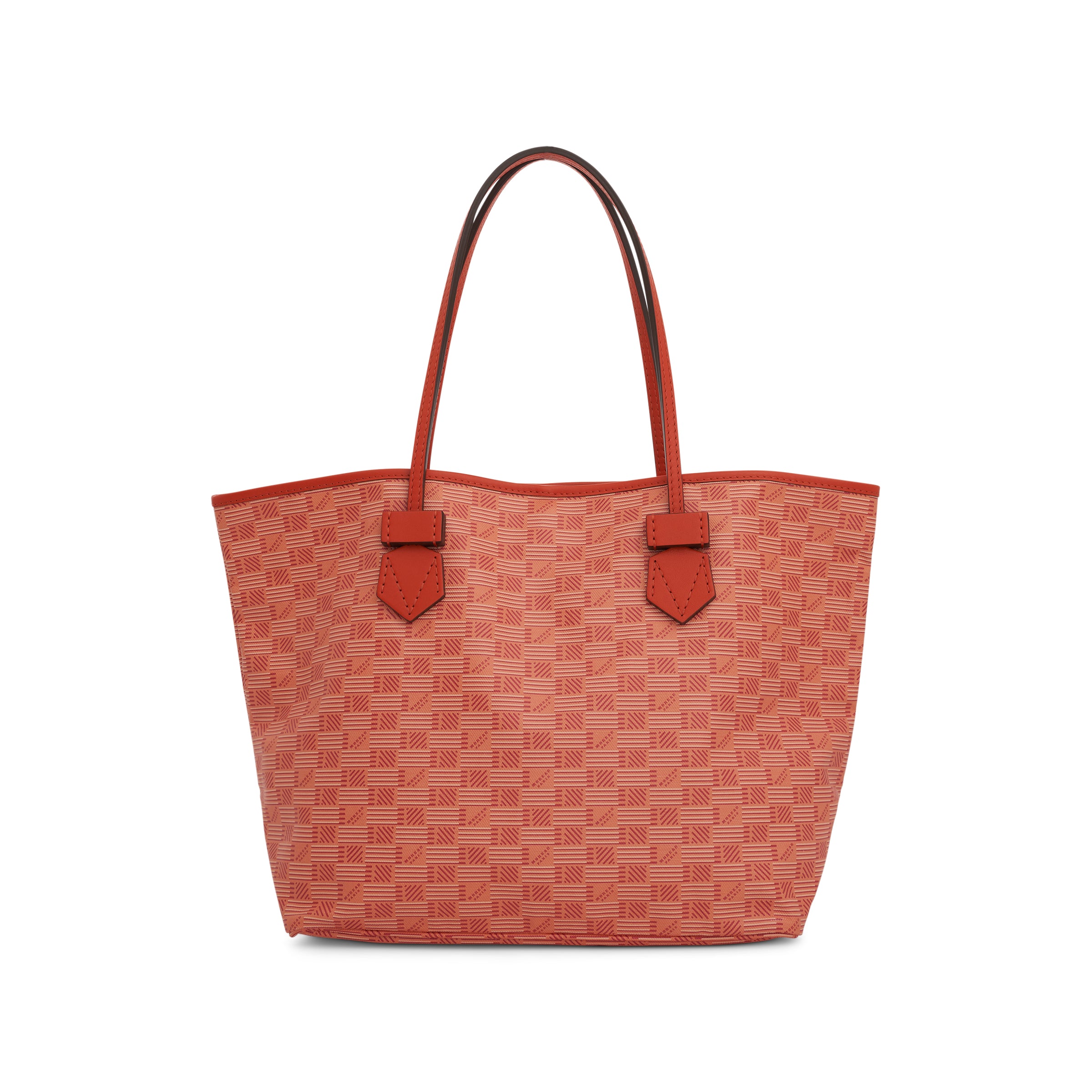 Saint Tropez Tote MM in Orange/Milk