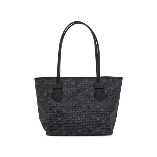 Saint Tropez Tote PM in Black/Milk