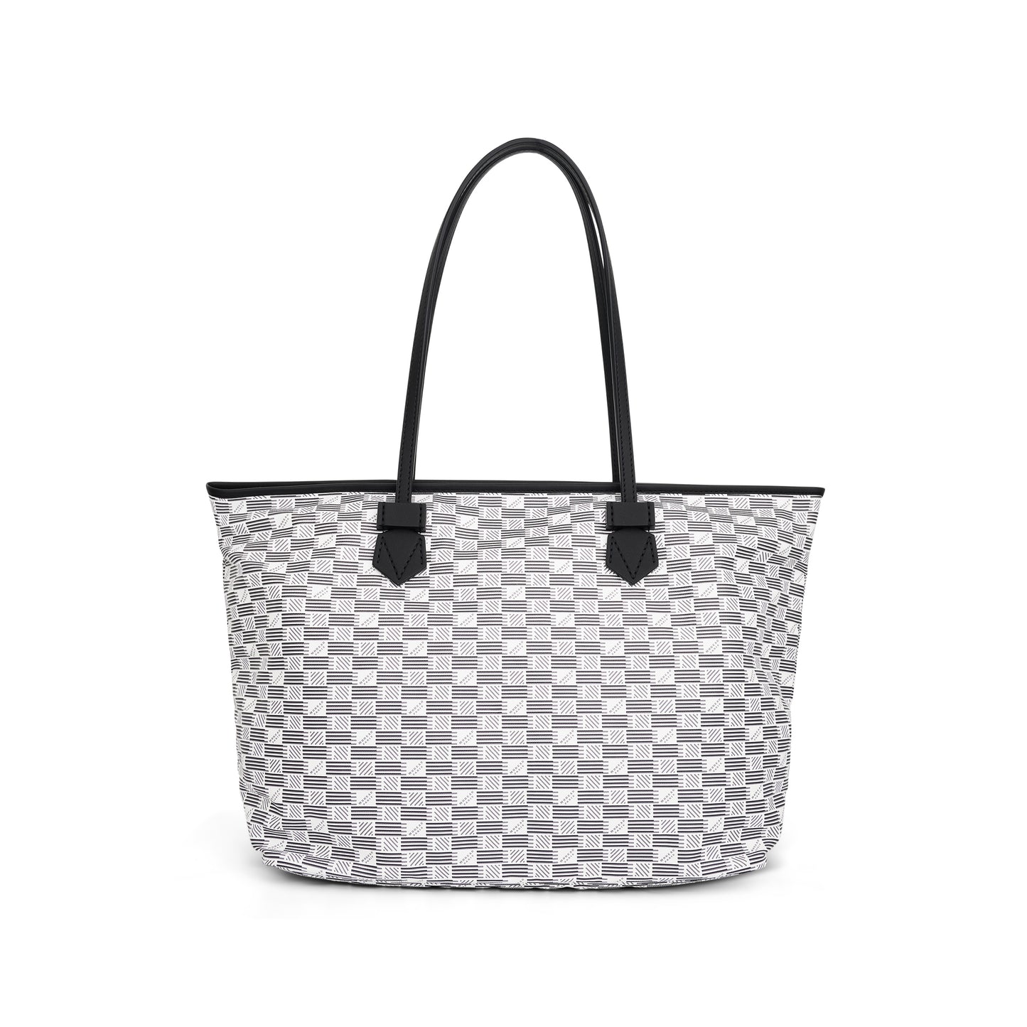 Saint Tropez Tote Bag LR with Zip in White