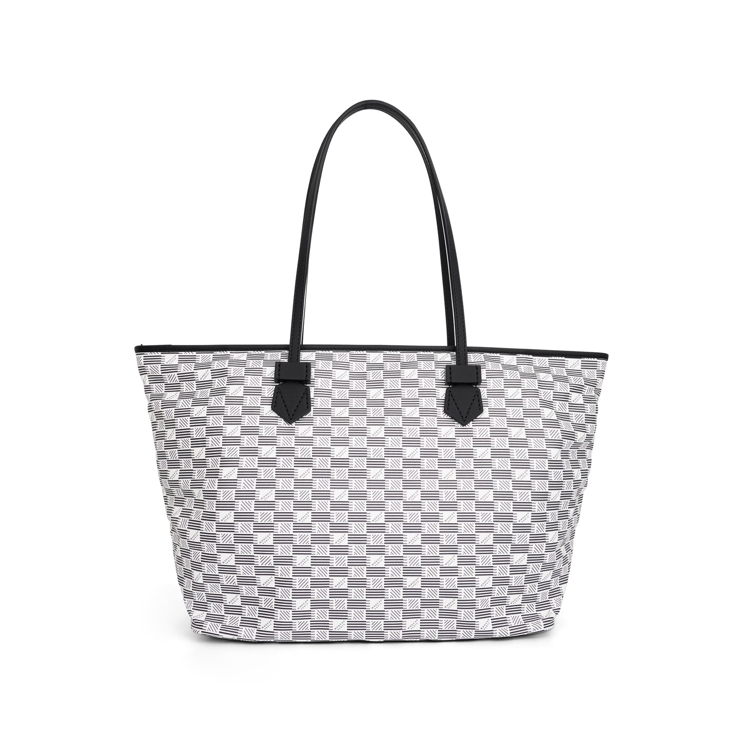 Saint Tropez Tote Bag LR with Zip in White