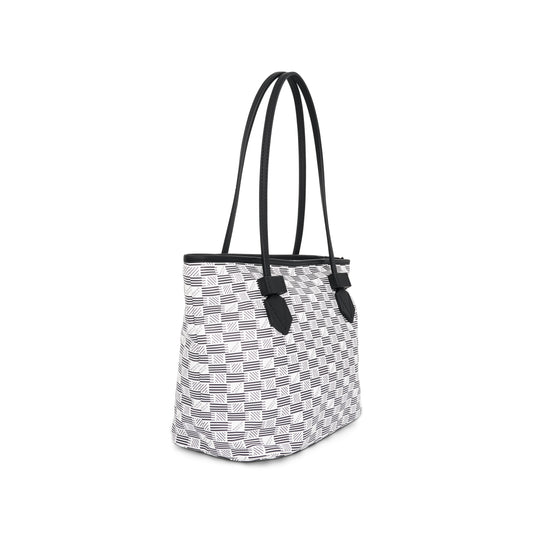 Saint Tropez Tote Bag SM with Zip in White