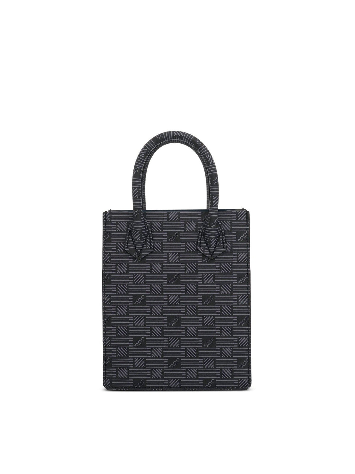 Suite XS Bag in Printed Calf in Black/Blue