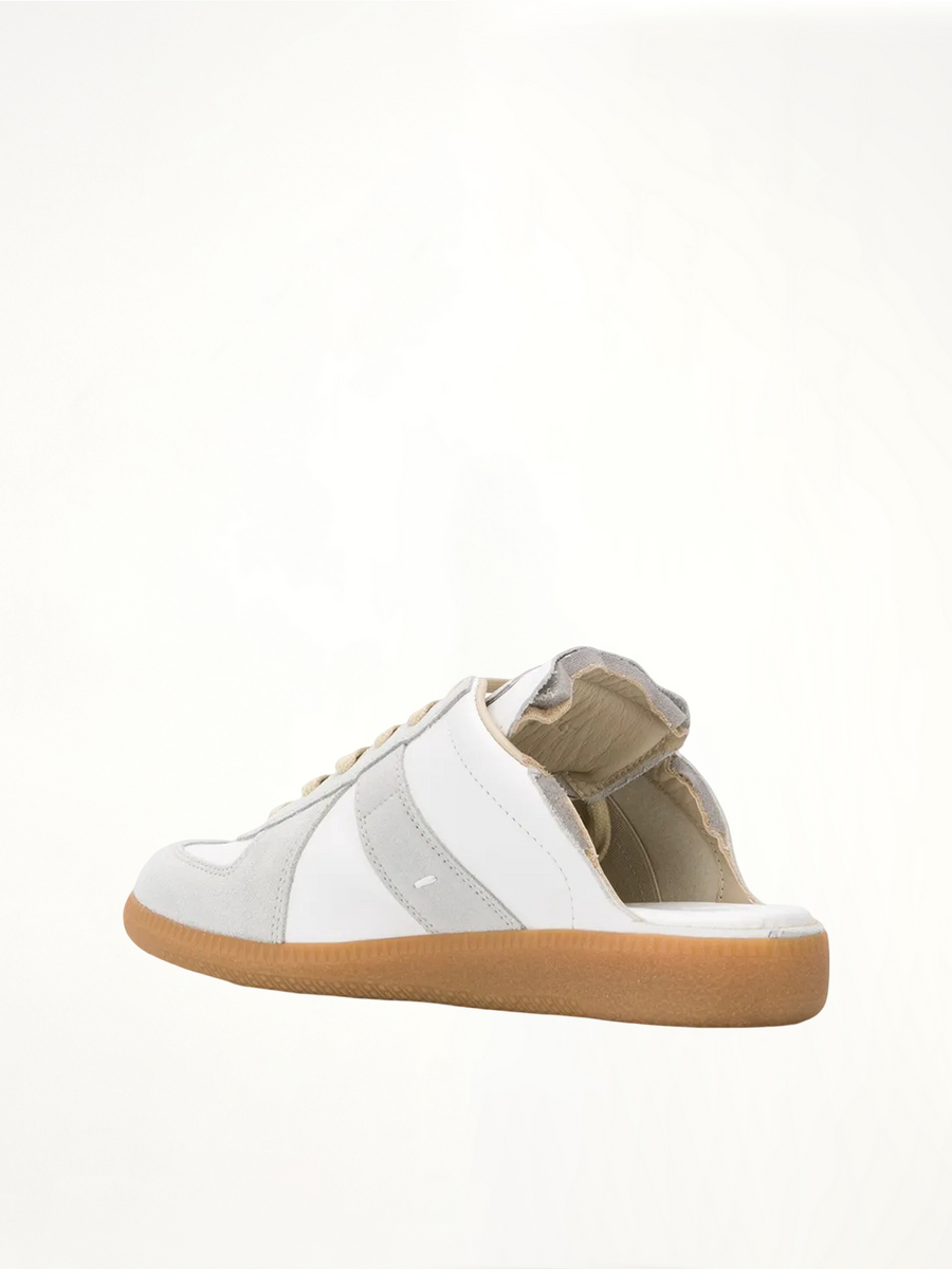 Replica Open Back Sneakers in White