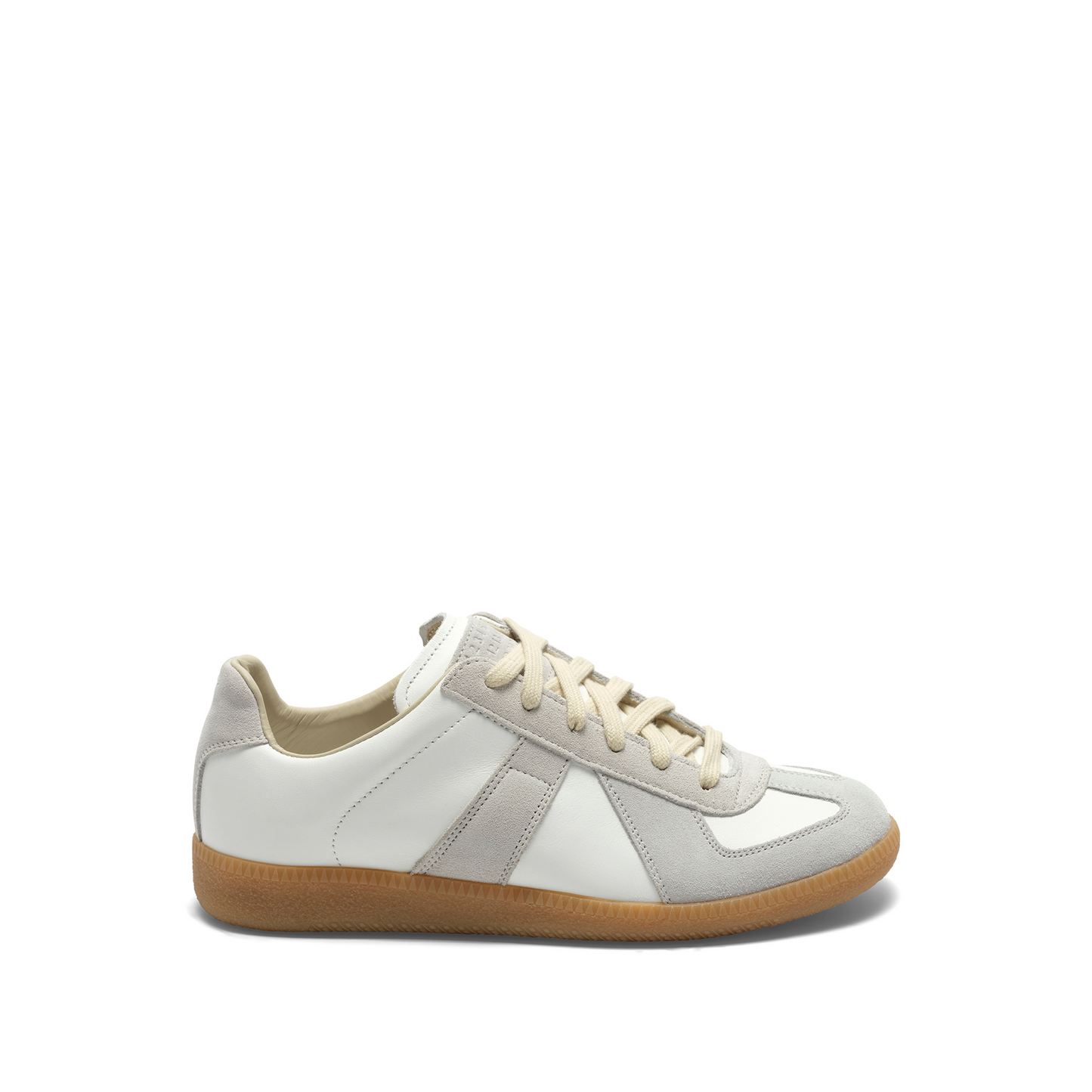 Replica Leather Sneakers in White