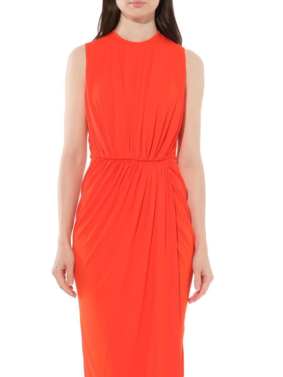 Short Dress in Orange