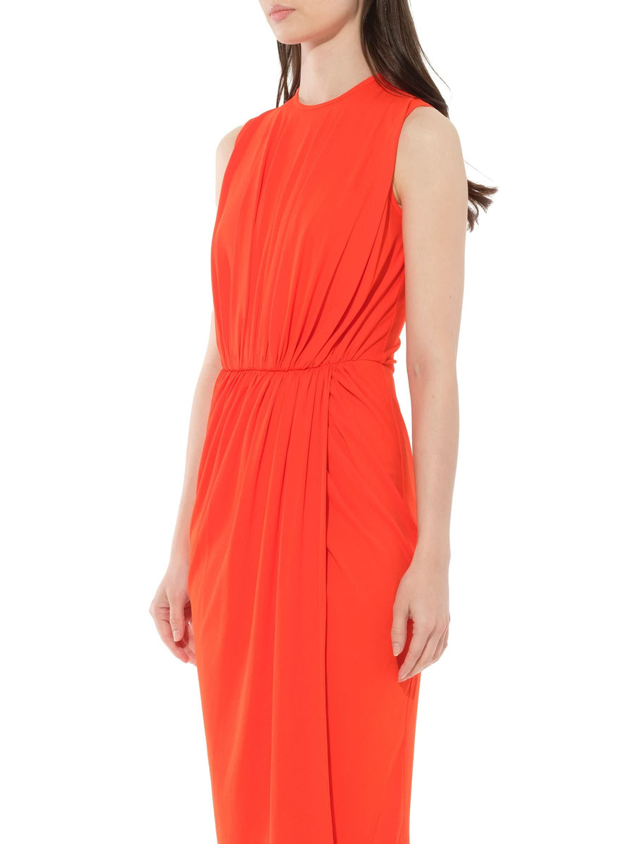 Short Dress in Orange