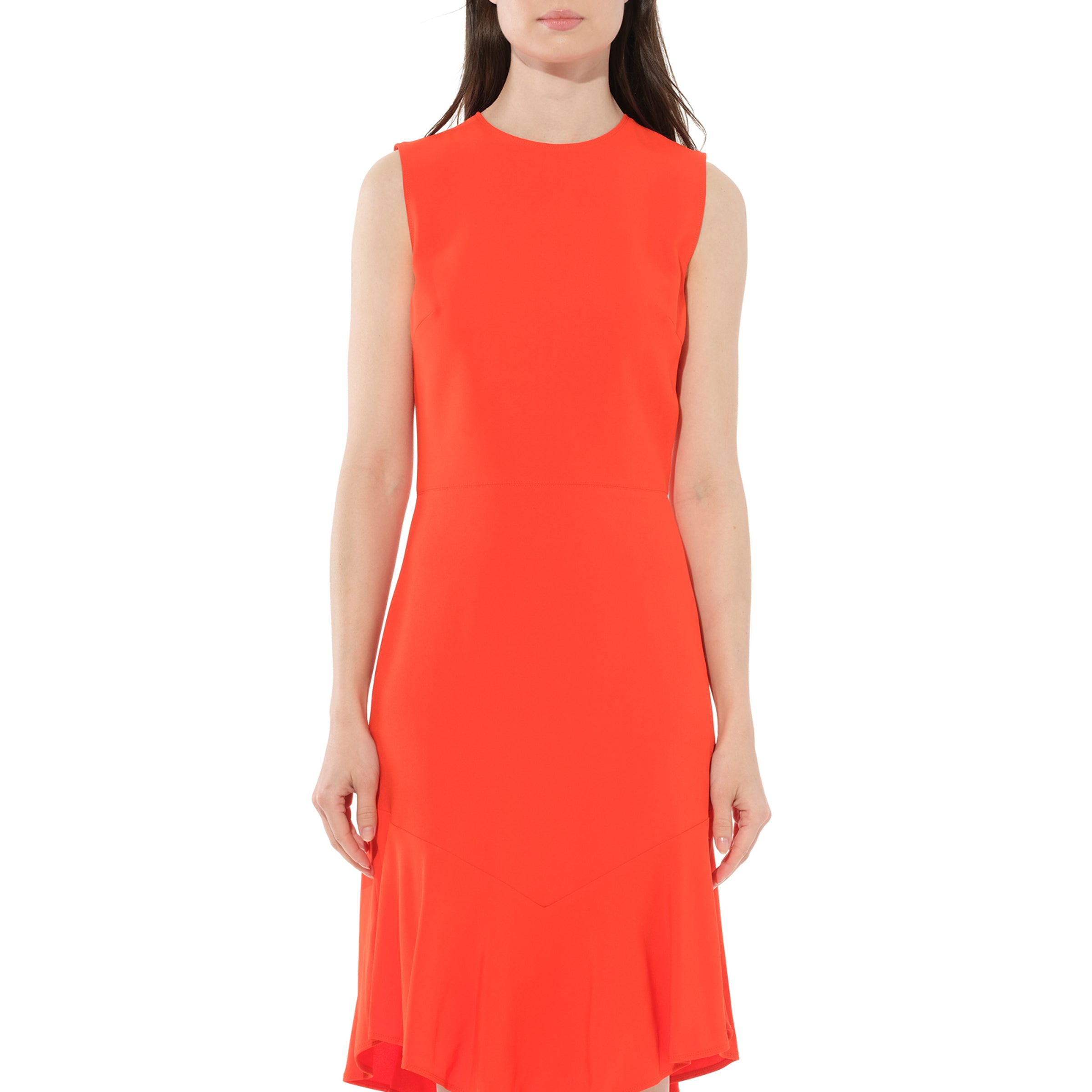 Sleeveless Dress in Orange