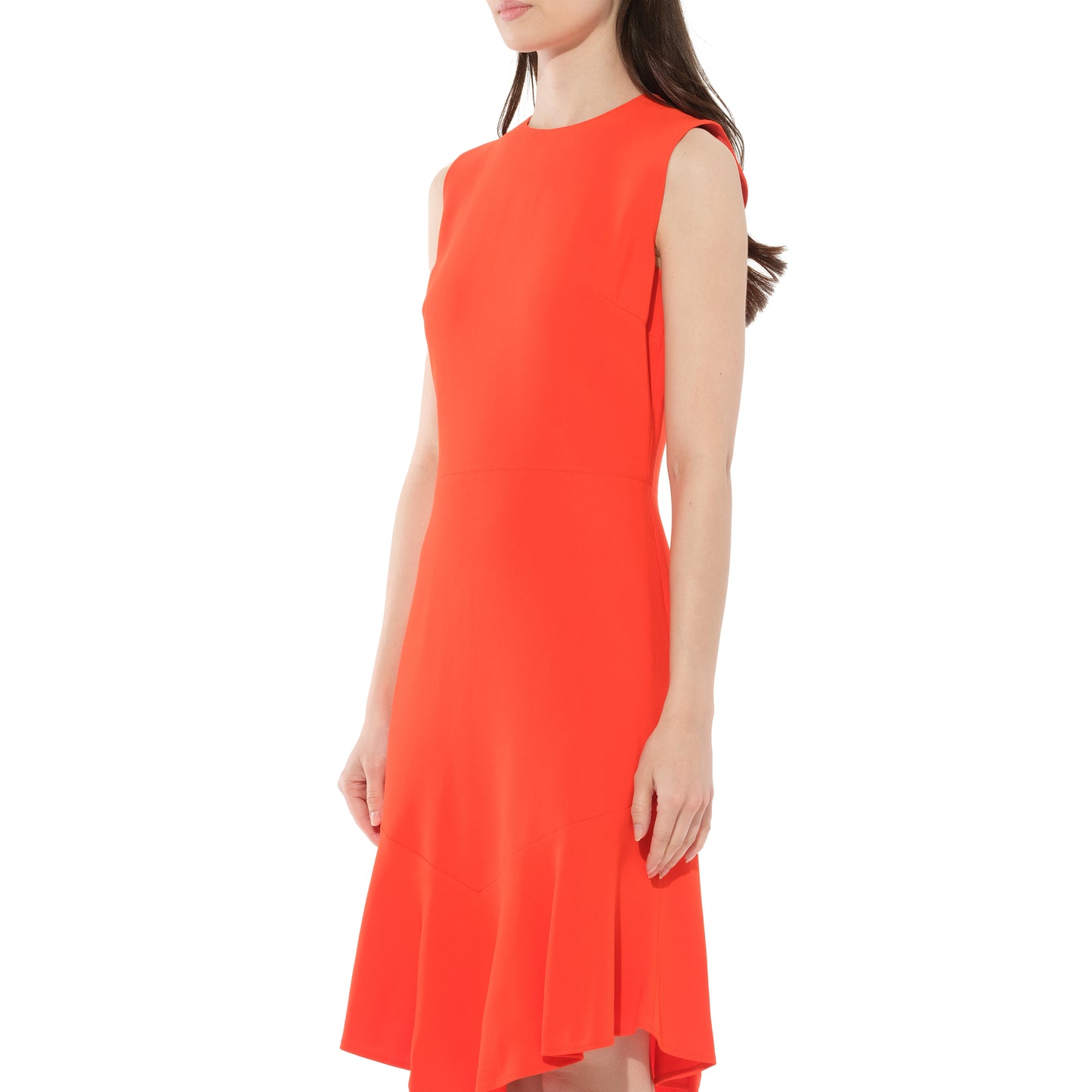 Sleeveless Dress in Orange