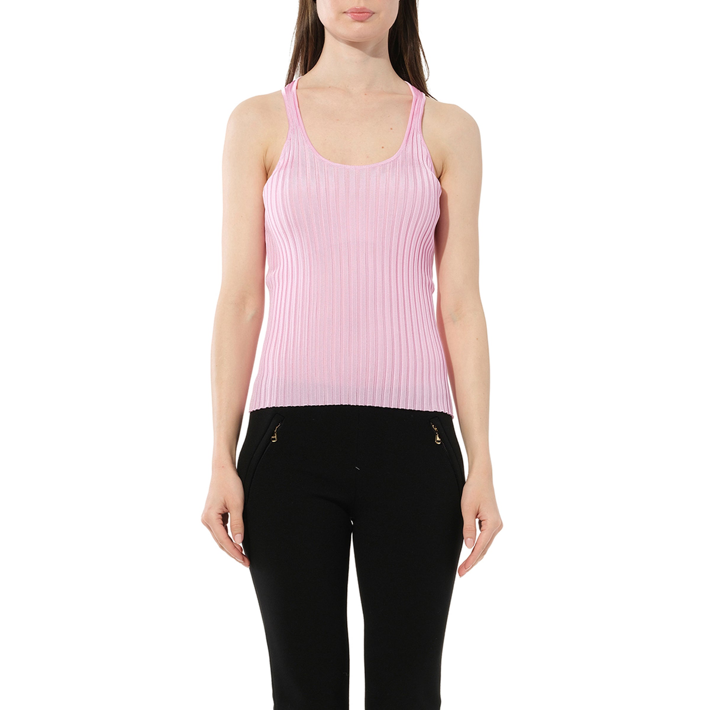 Sleeveless Top in Pink