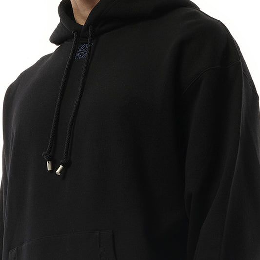 Small Anagram Hoodie in Black