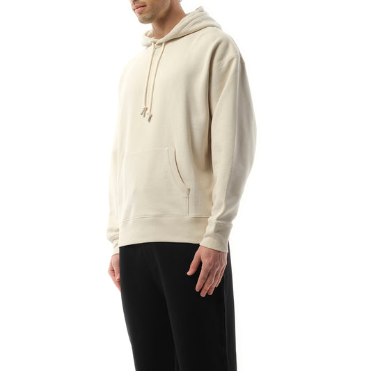 Small Anagram Hoodie in Light Oat