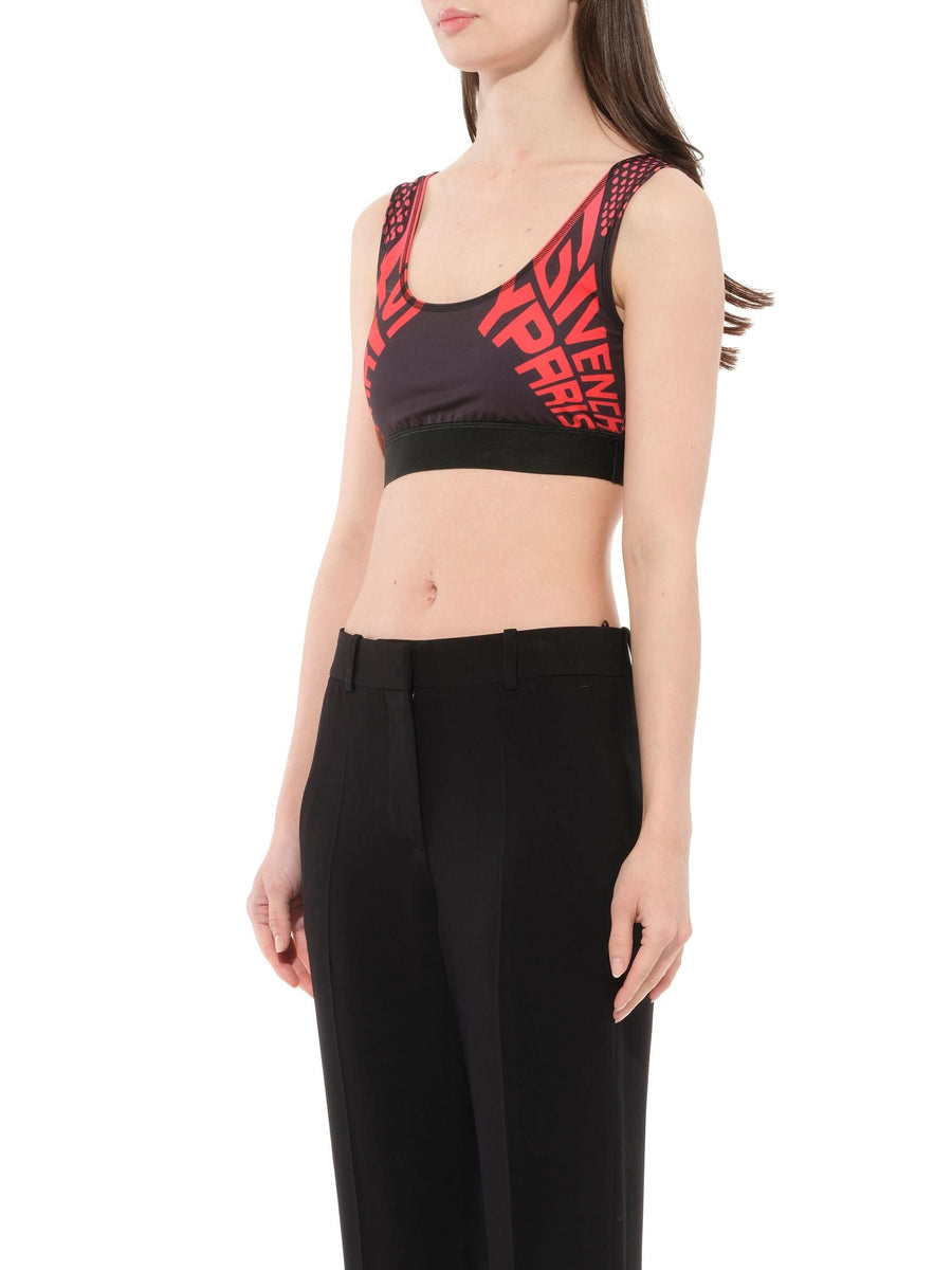 Sporty Bra in Red
