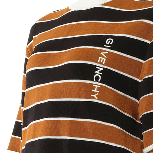 Striped Sweater in Brw