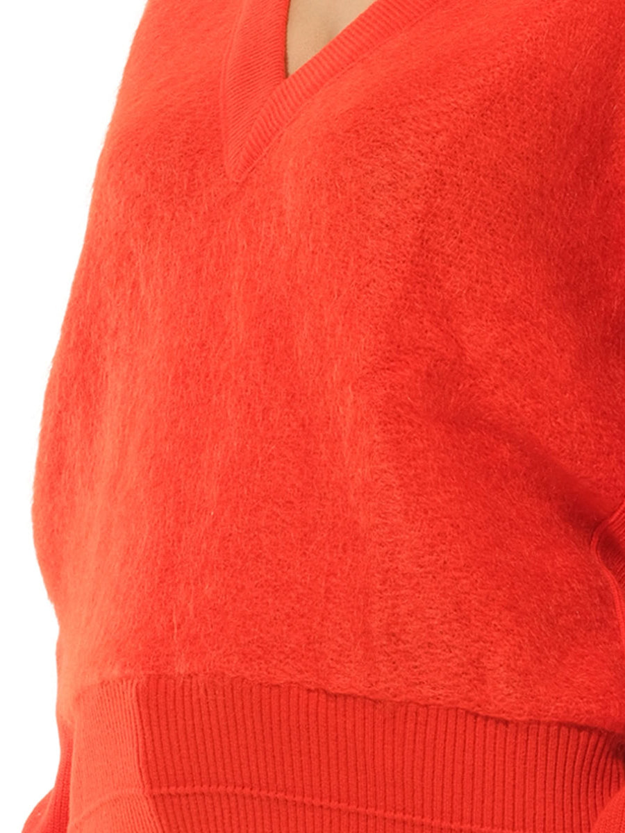 Sweater Knit in Orange
