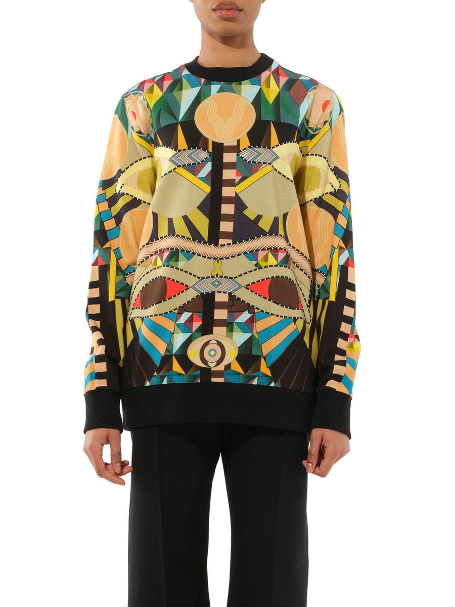 Sweatshirt in Multicolor