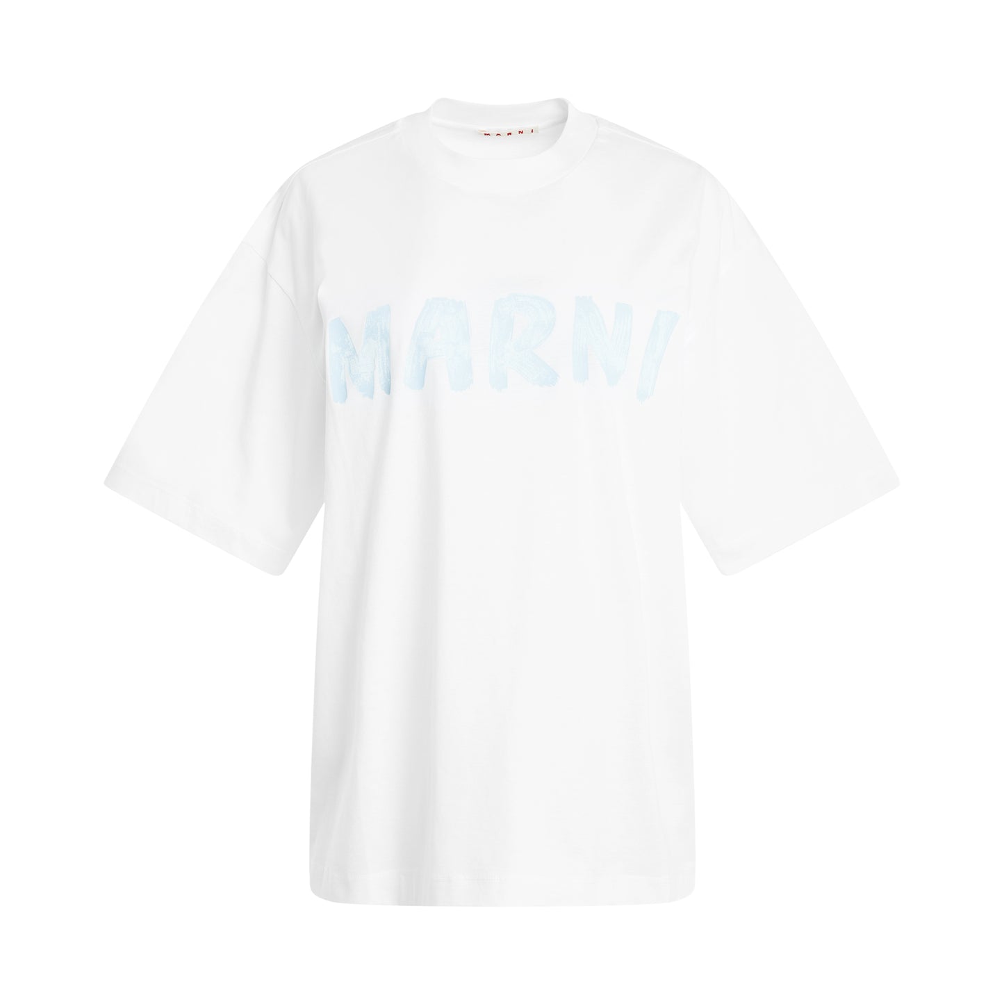 Big Logo Boxy T-Shirt in White