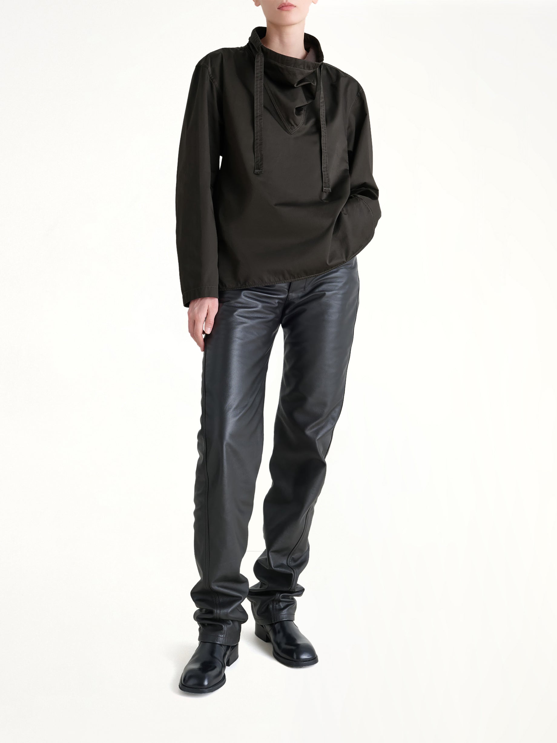 Vareuse Top in Dark Espresso