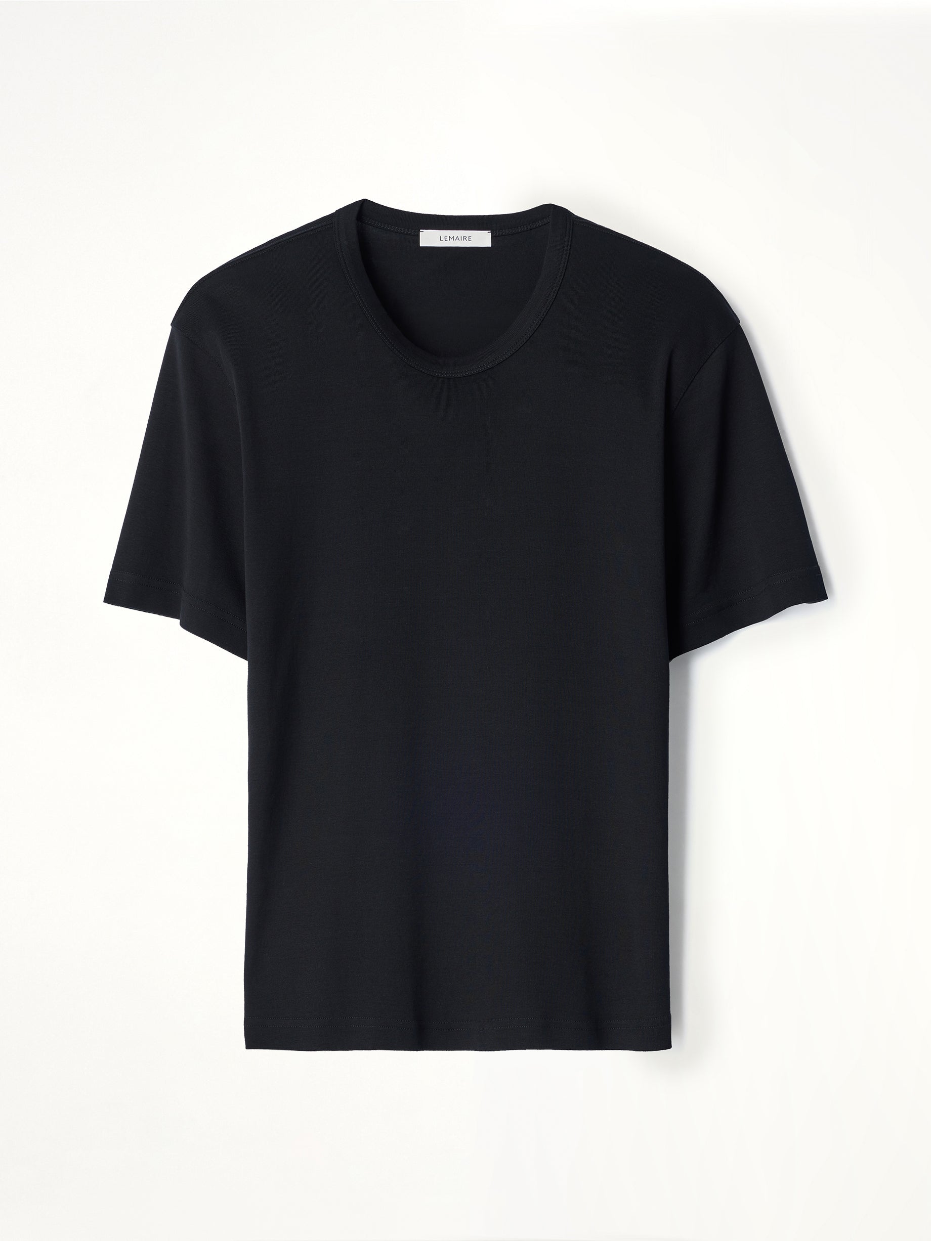 Rib T-Shirt in Black