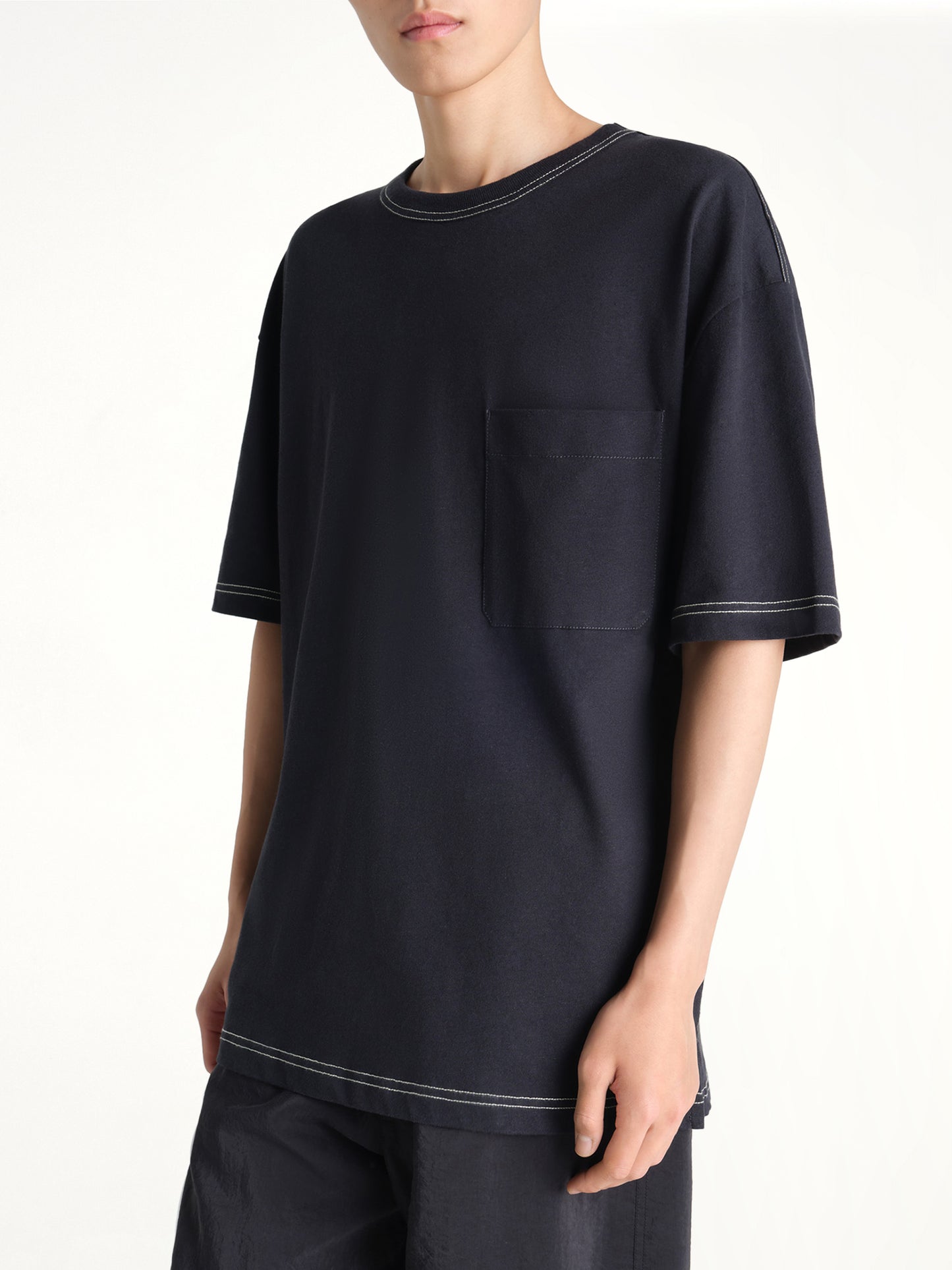 Boxy SS T-Shirt in Urchin