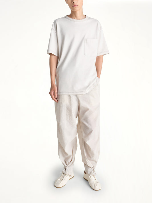 Boxy SS T-Shirt in Pearl