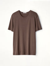 U-Neck T-Shirt in Carob