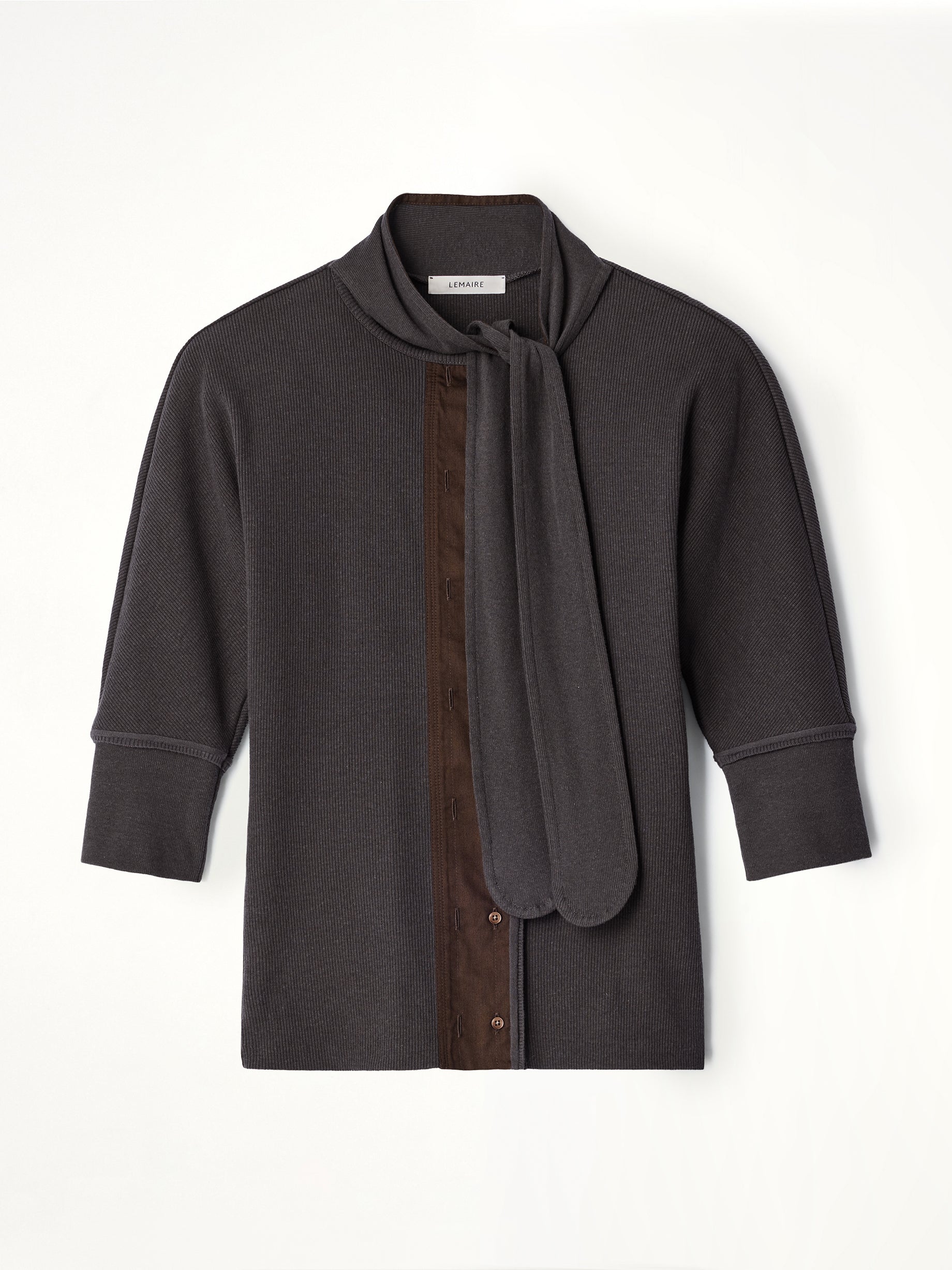 Ascot T-Shirt in Basalt