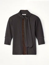 Ascot T-Shirt in Basalt