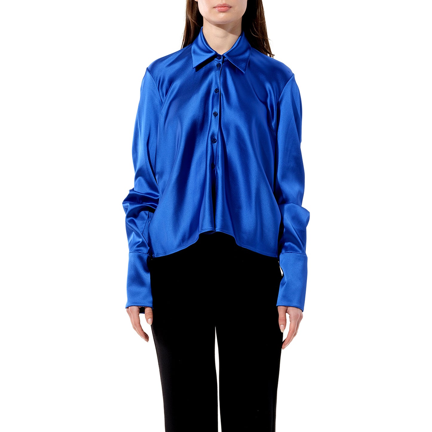 Tilted Blouse in Blue