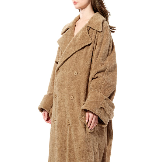 Towel Trench Coat in Dune