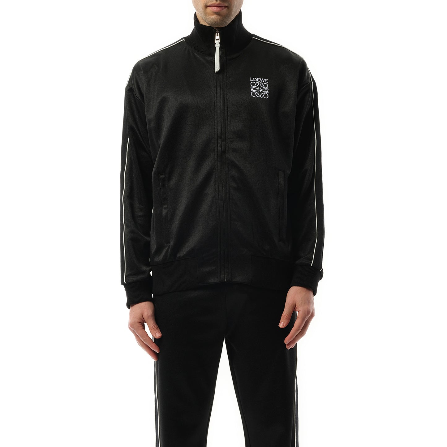 Tracksuit Jacket in Black