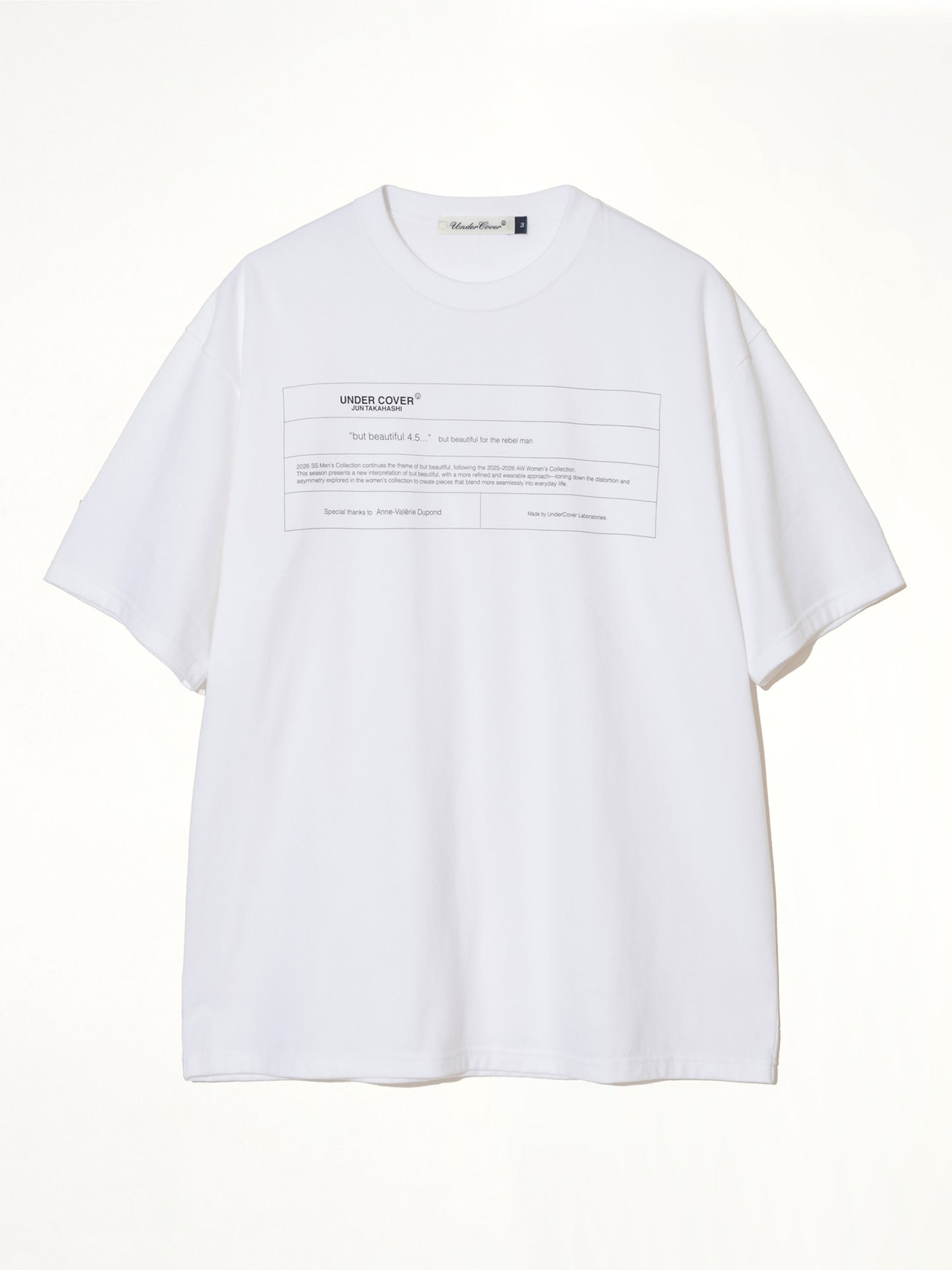 "But Beautiful" T-Shirt in White