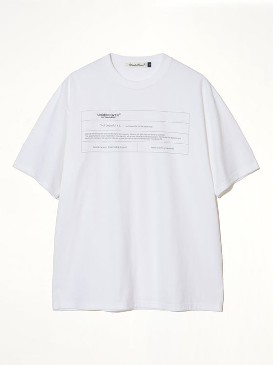 "But Beautiful" T-Shirt in White