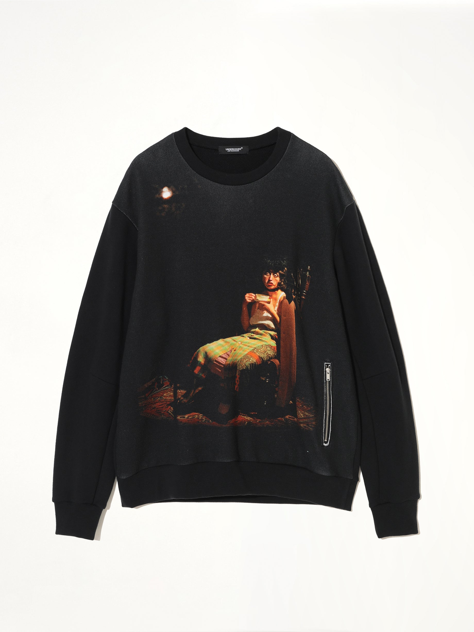 Cindy Sherman Sweatshirt in Charcoal