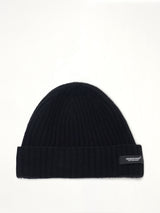 Cashmere Beanie in Black