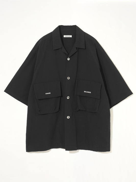Chaos Balance Pocket Shirt in Black