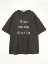 I Hear T-Shirt in Charcoal